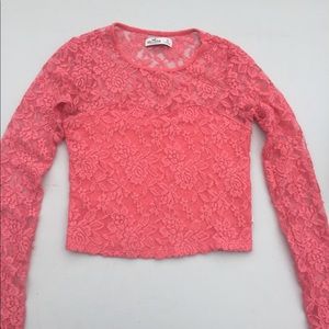 Hollister cropped long sleeve
